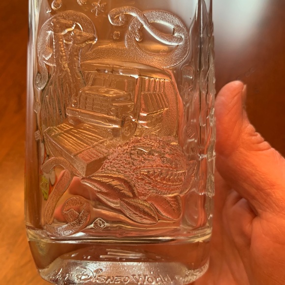 Commemorative Year2000 Celebratory Mickey Mouse Glass Disney World Magic Kingdom - Picture 9 of 11